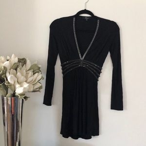 Chic minidress sparkling rhinestone.
